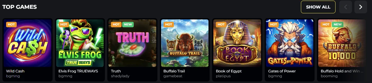 Stelle d'Oro Giochi Top